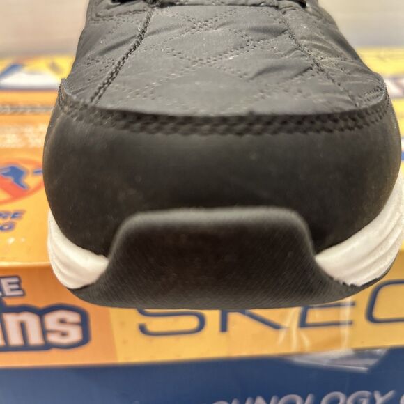 Skechers Slip-Ins Black White Sole Cozy Fit Hands Free Men Sz 14 New in Box - Picture 6 of 11